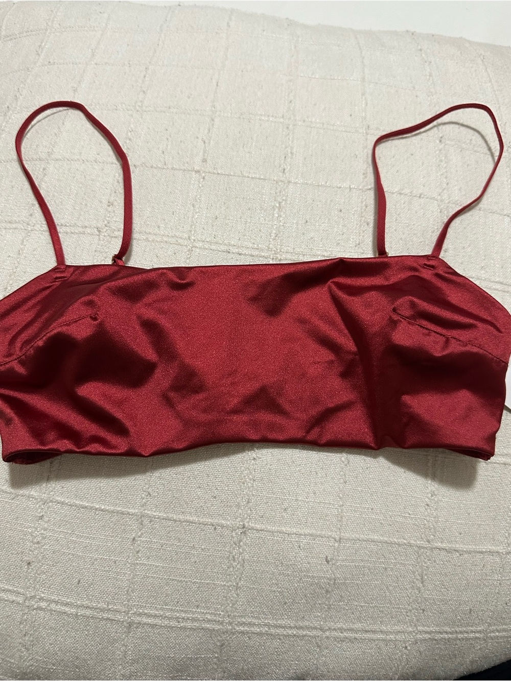 Auden Burgundy Red Bralette